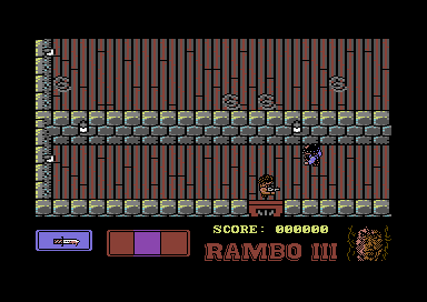 Rambo III screenshot 5 for Commodore 64